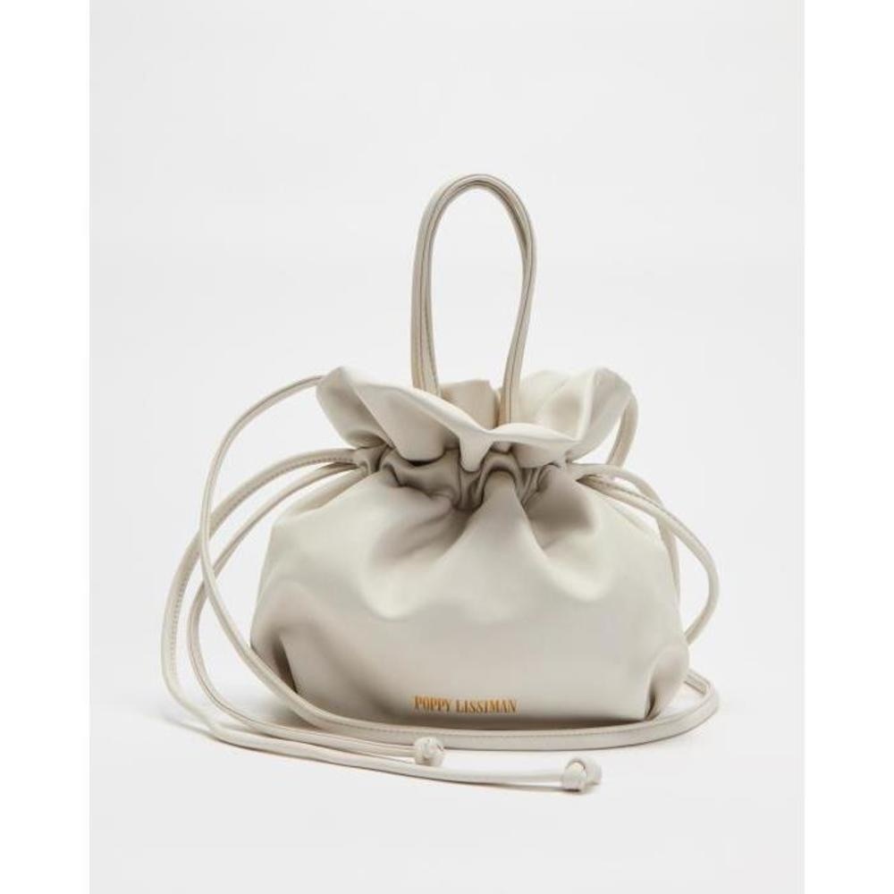 Butter Soft Cream Drawstring Bag neutral off-white minimalist luxury slouchy